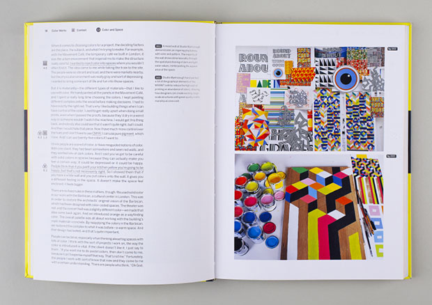 Spread from “Color Works”
