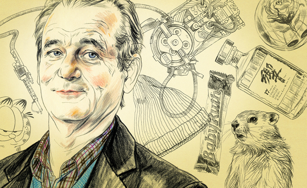 Bill Murray, by Agata Marszalek