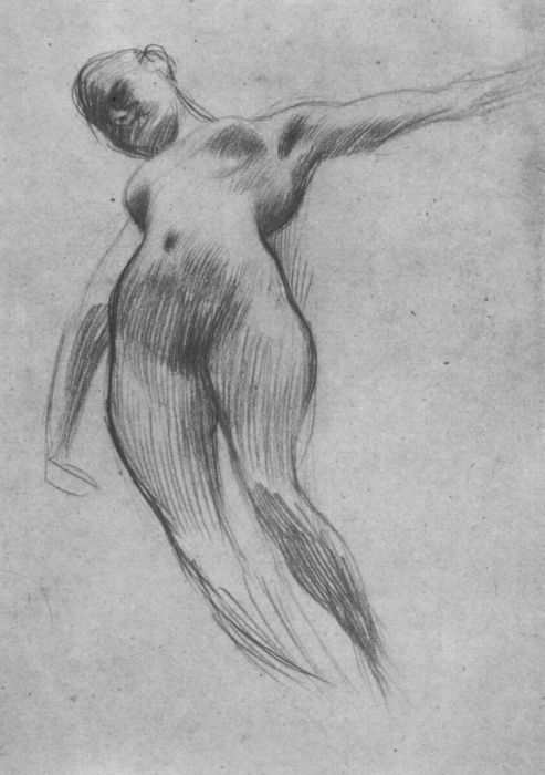 Drawing by Gustav Klimt