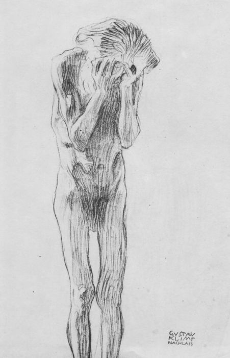 Drawing by Gustav Klimt