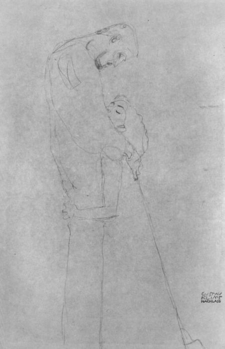Drawing by Gustav Klimt