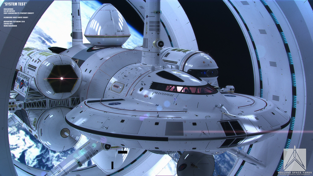 IXS Enterprise by Mark Rademaker and NASA