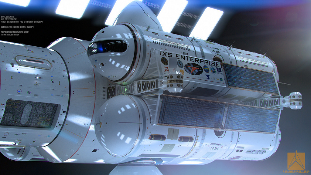 IXS Enterprise by Mark Rademaker and NASA