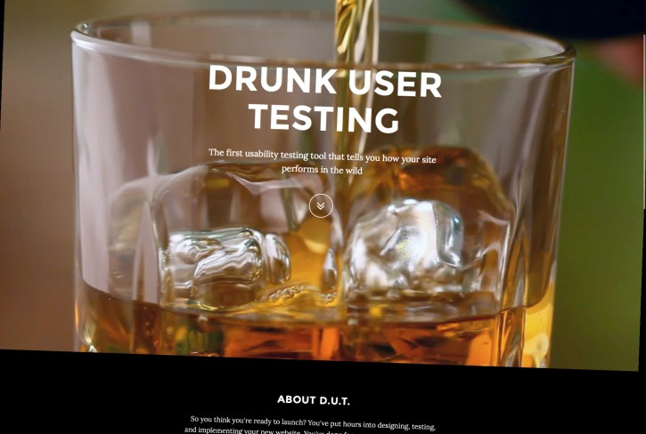 Drunk User Testing