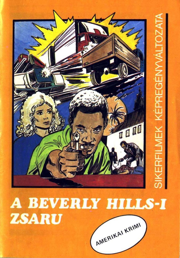 Hungarian Comic Adaptation of “Beverly Hills Cop”