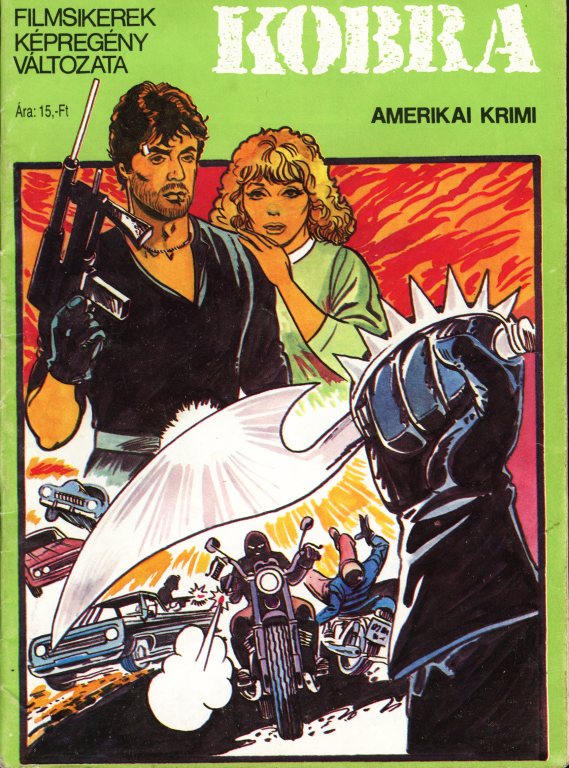 Hungarian Comic Adaptation of “Cobra”