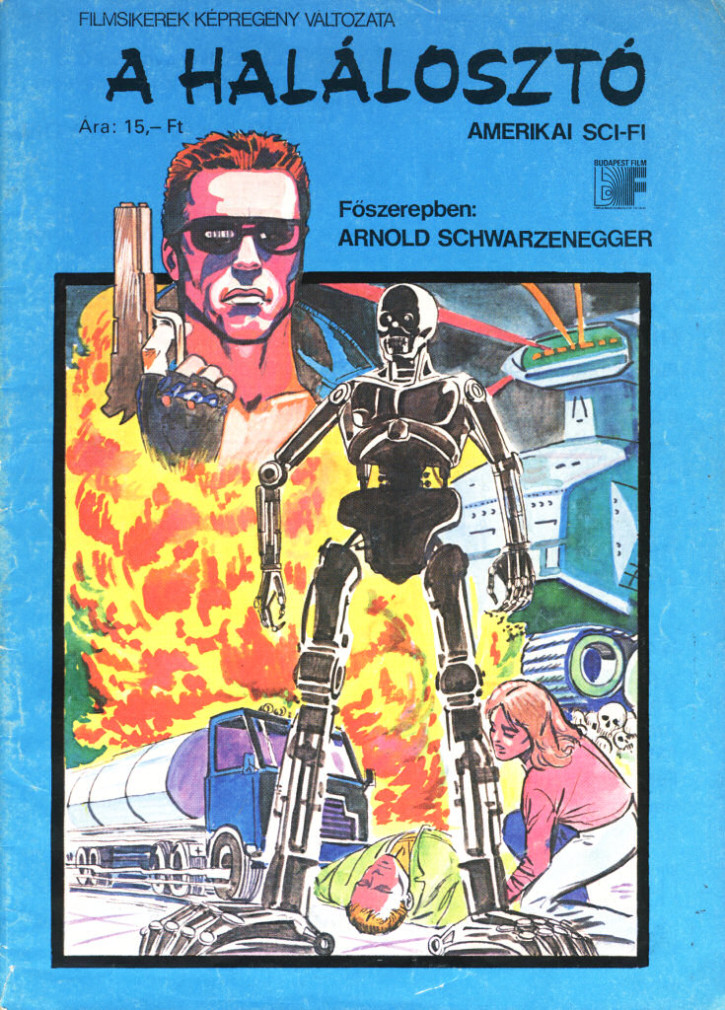 Hungarian Comic Adaptation of “Terminator”