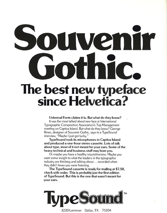 Graphic Design Industry Advertising from Yesteryear