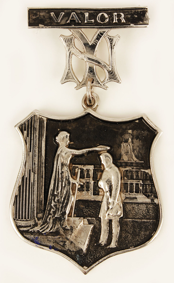 1877 Medal of Valor with Interlocking ‘NY’