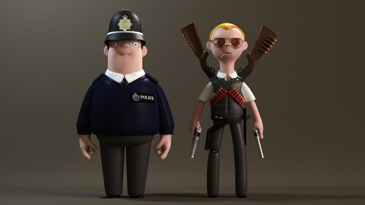 “Hot Fuzz” by A Large Evil Corporation