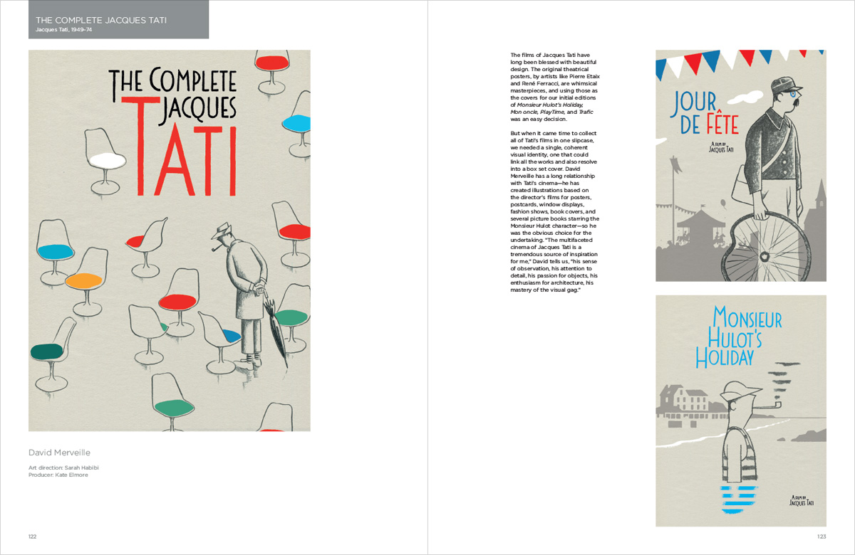 “The Complete Jacques Tati” in “Criterion Designs”