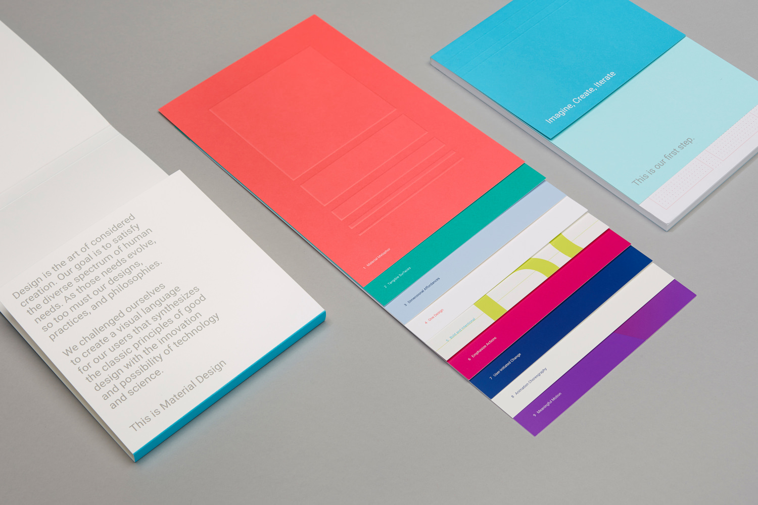 Material Design in Print