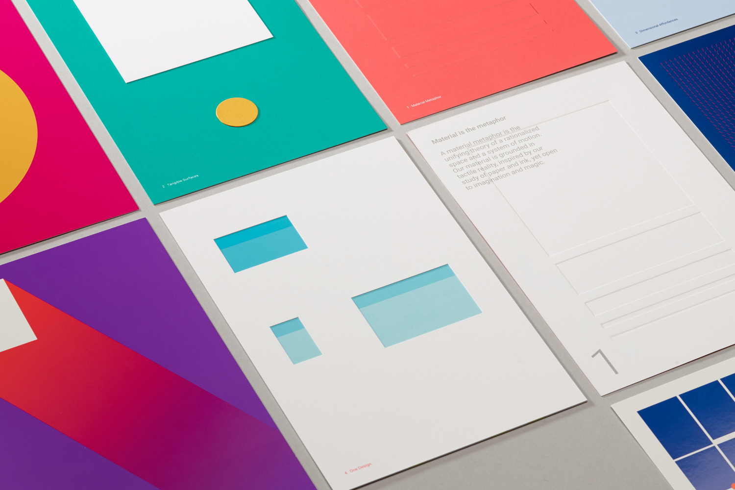 Material Design in Print