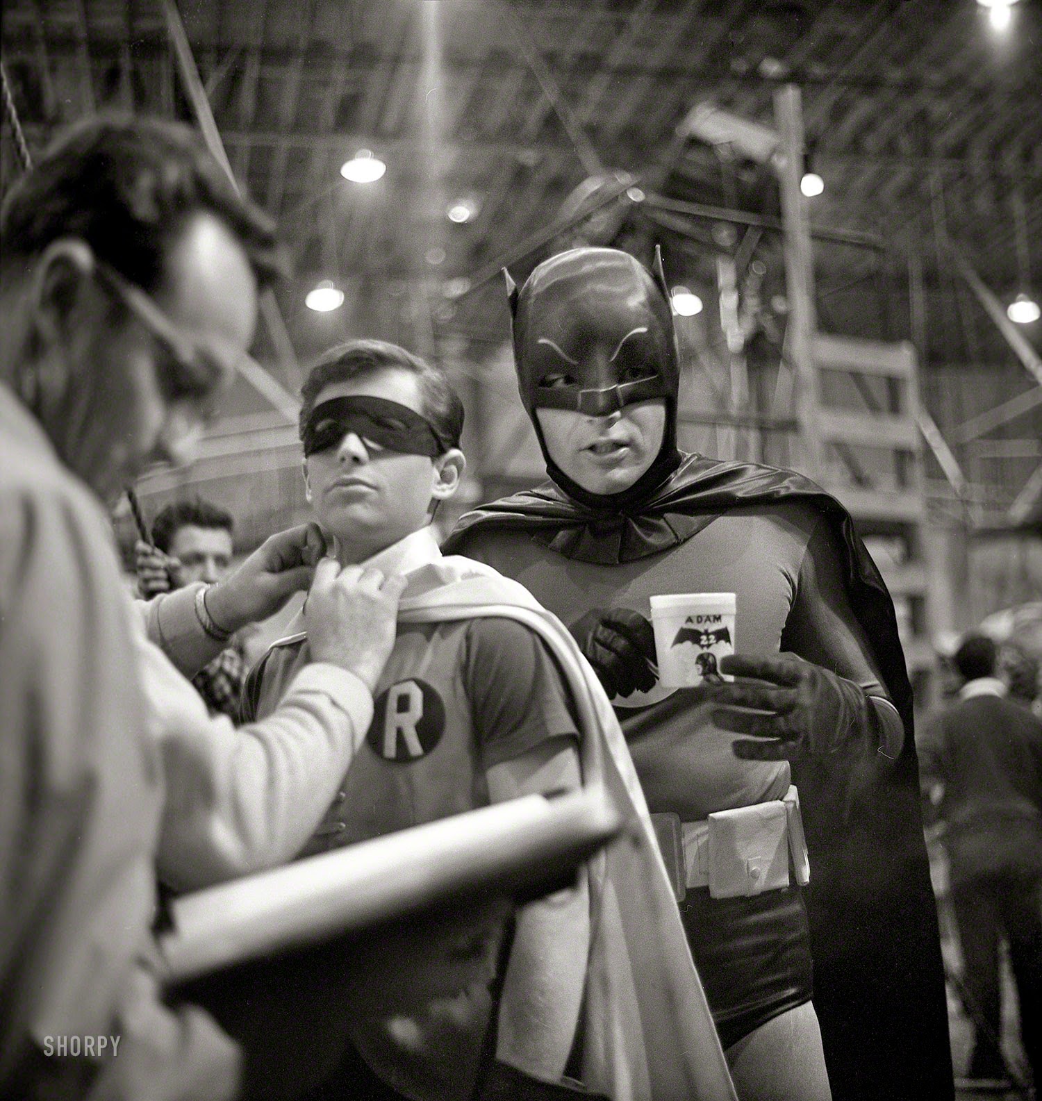 Adam West and Burt Ward