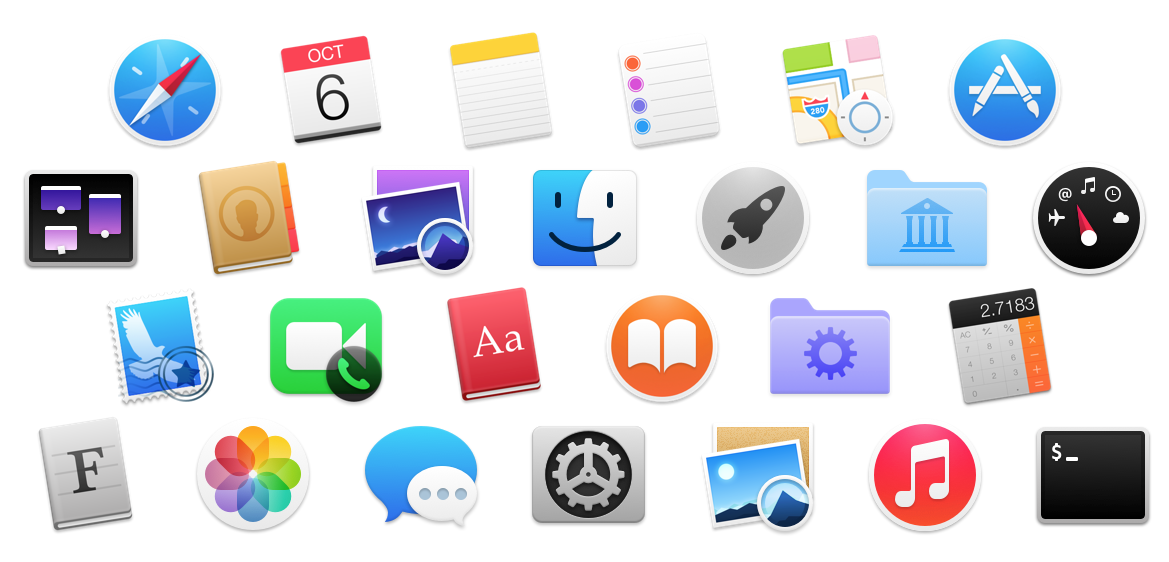 replacement icons for mac