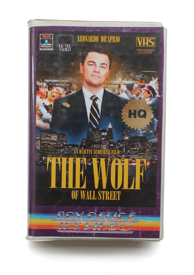 “The Wolf of Wall Street” on VHS