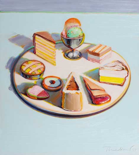 Painting by Wayne Thiebaud