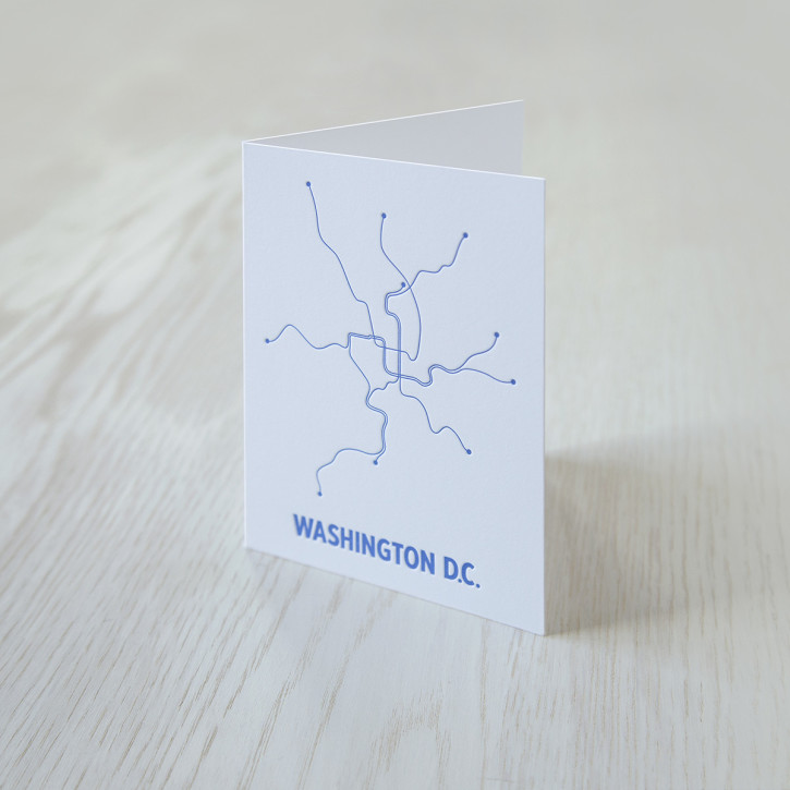 D.C. Metro System Notecard