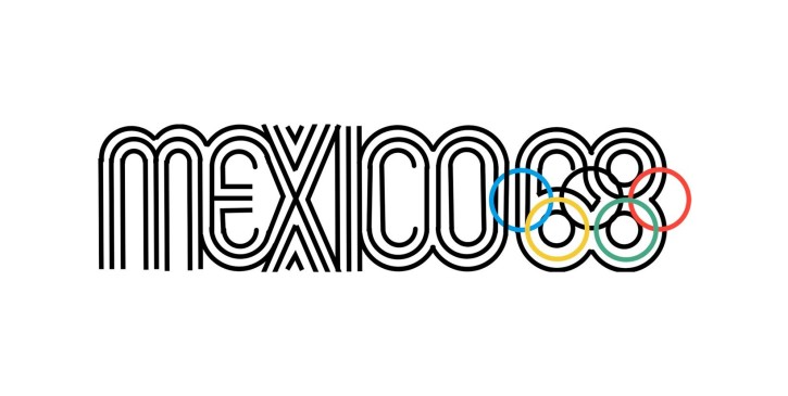 Logo for 1968 Mexico City Summer Olympics
