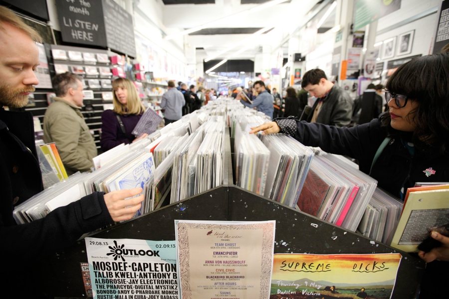 A Record Store That Sells Vinyl