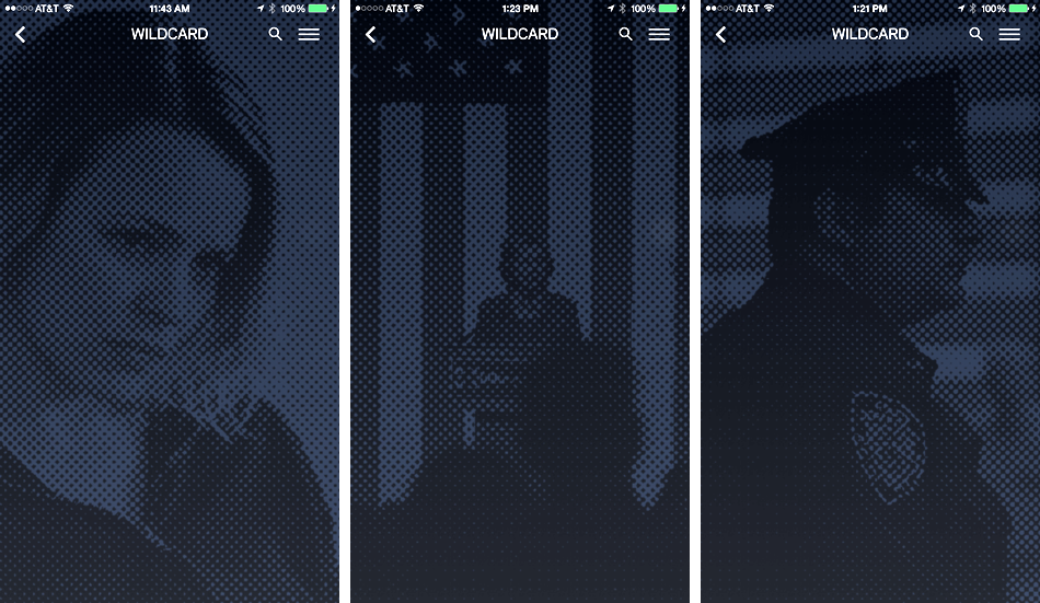 Halftone Backgrounds in Wildcard 2.0