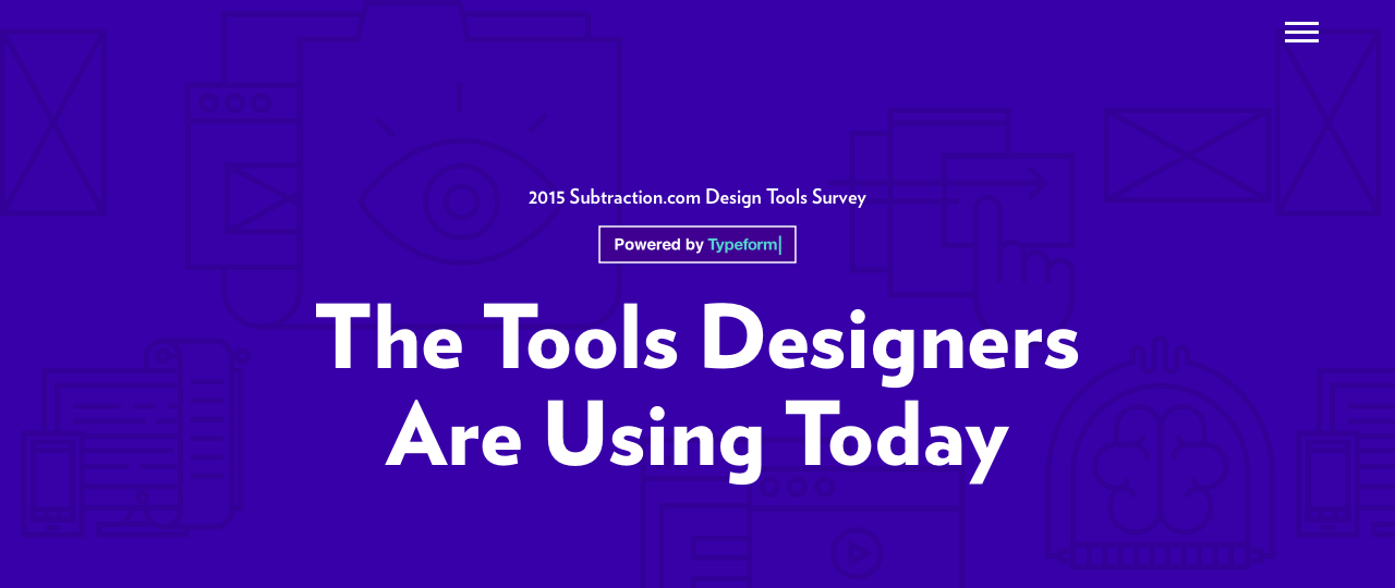 2015 Subtraction.com Design Tools Survey
