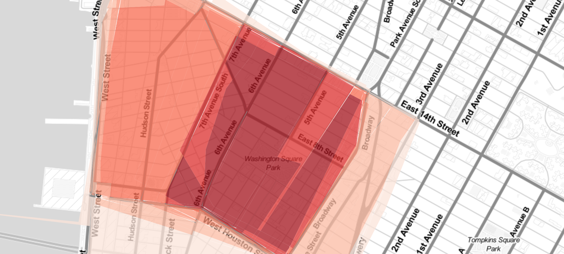 DNAinfo: Greenwich VIllage Maps as Drawn by Residents Who Have Lived There Twenty Years or More