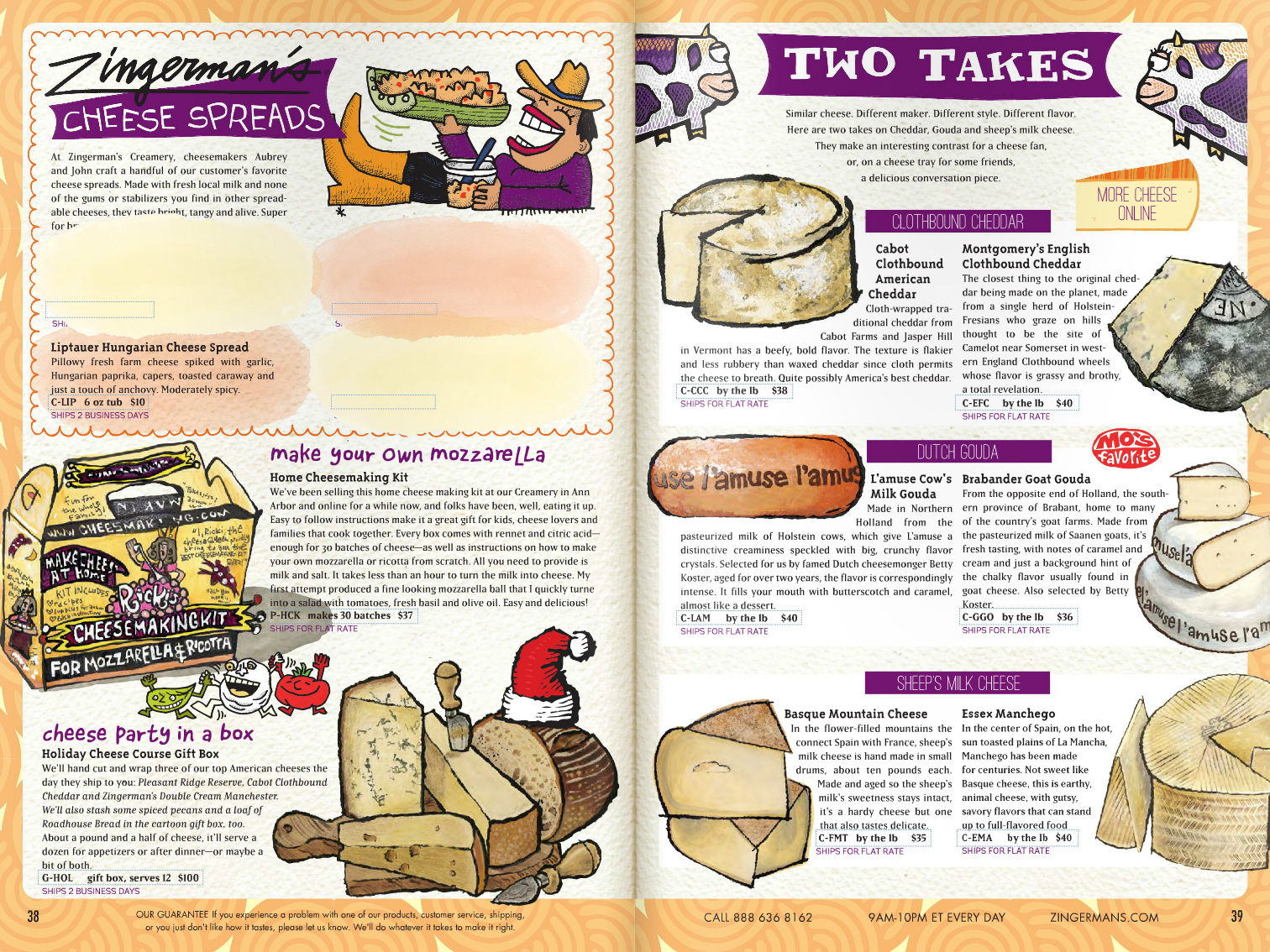 Zingerman’s Catalog - Cheeses