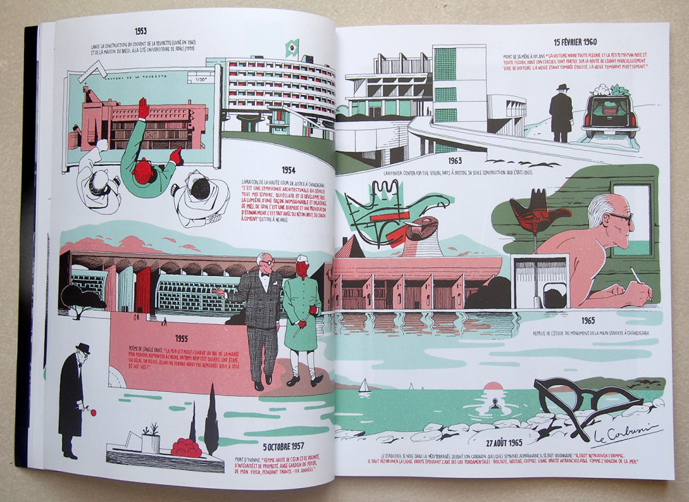 Le Corbusier Biography Illustrations by Vincent Mahé