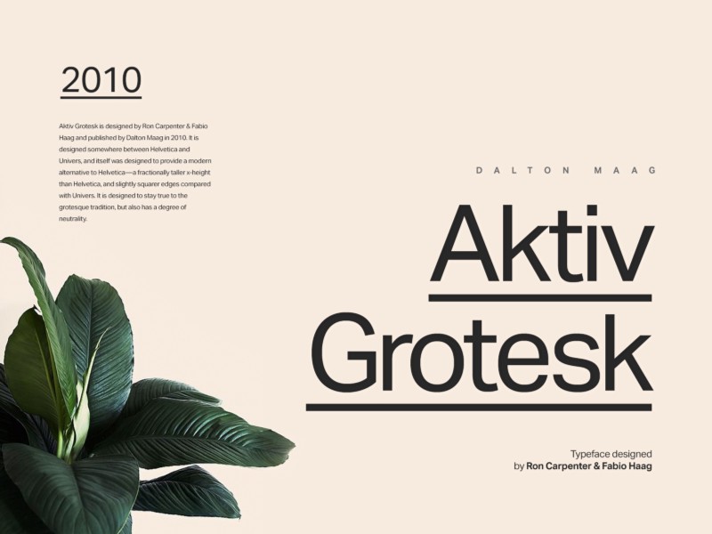 Aktiv Grotesk