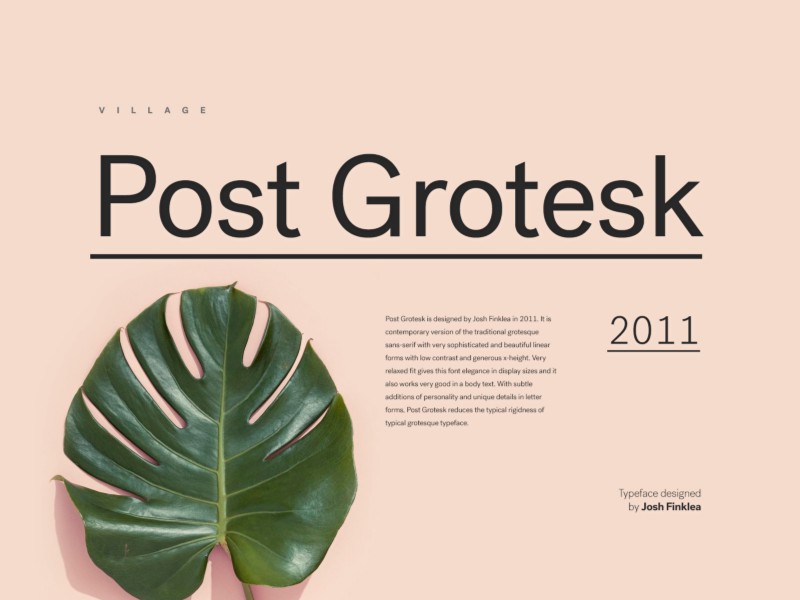 Post Grotesk