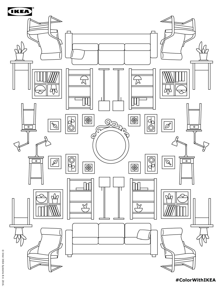 Ikea Coloring