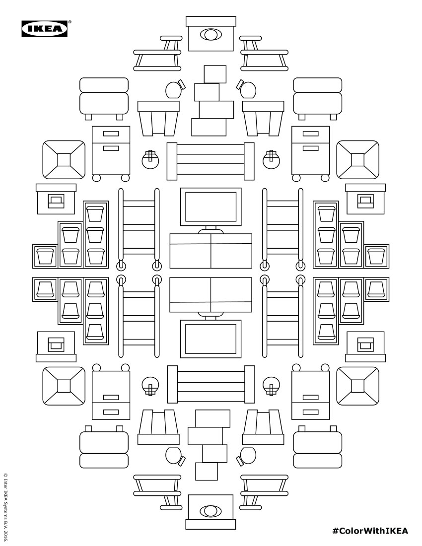 Ikea Coloring