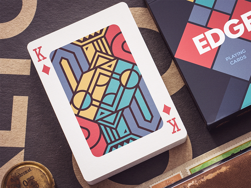 designer playing cards