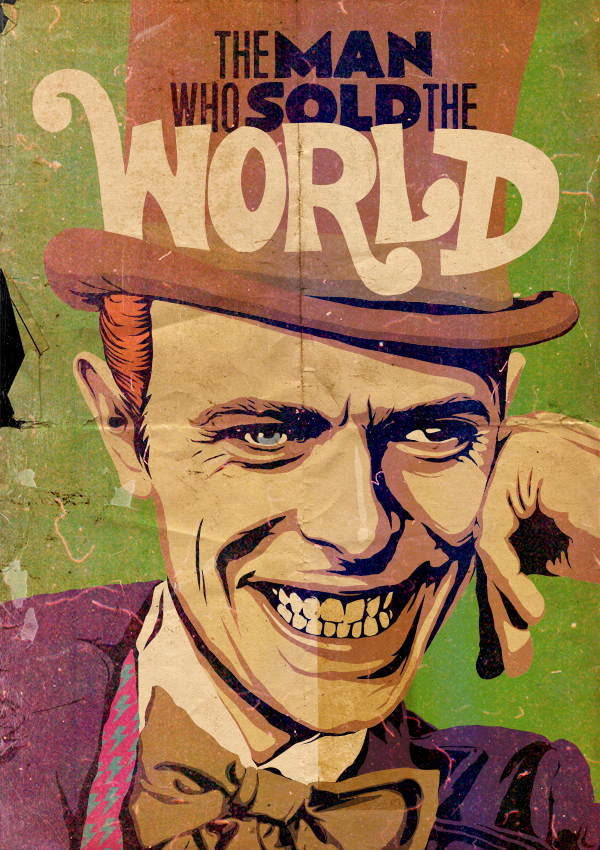 David Bowie x Charlie and the Chocolate Factory by Butcher Billy