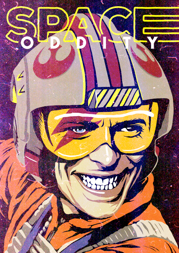 David Bowie x Star Wars by Butcher Billy