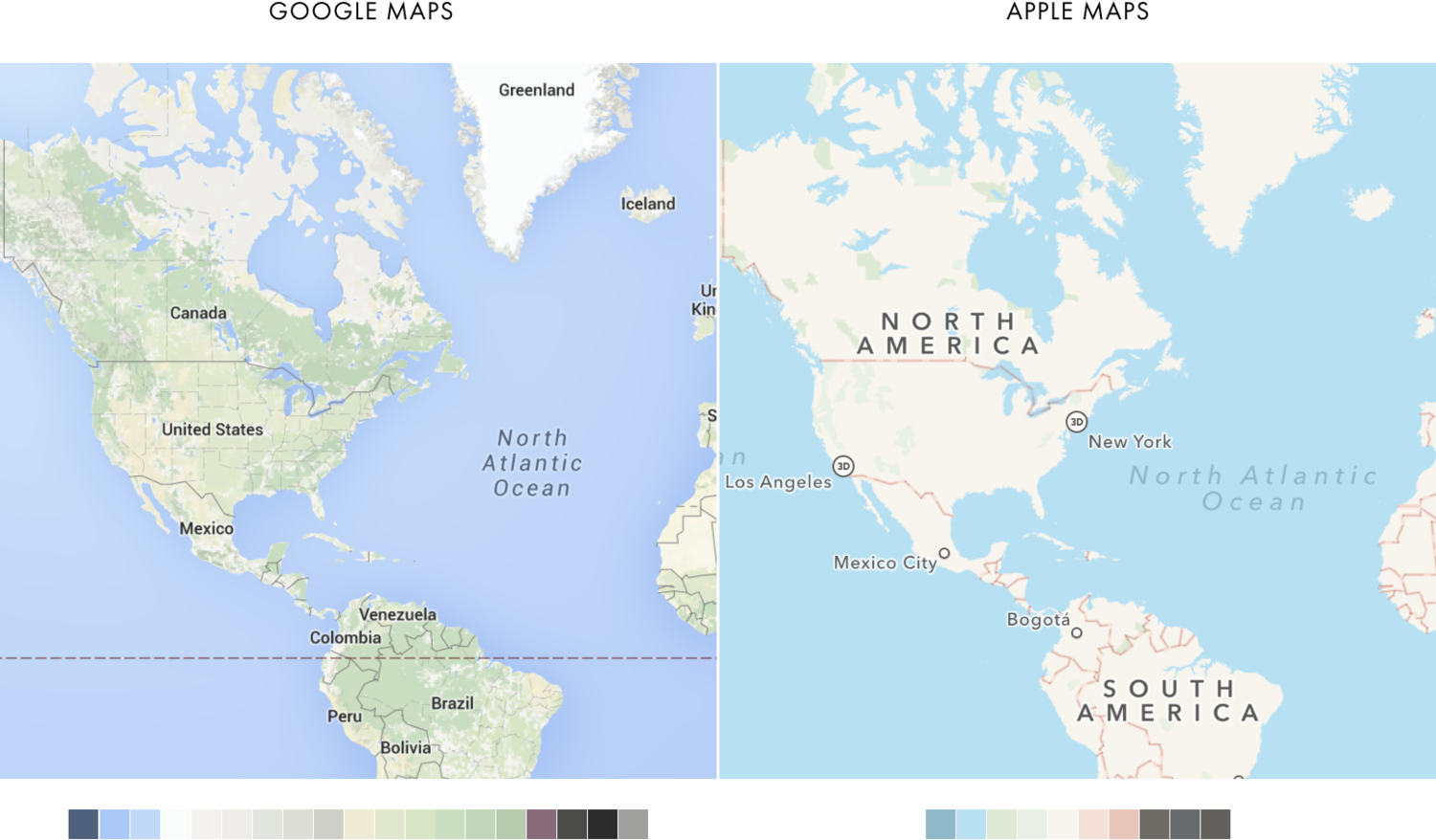 Google Maps vs. Apple Maps