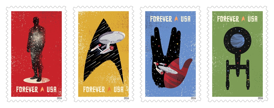 “Star Trek” Stamps