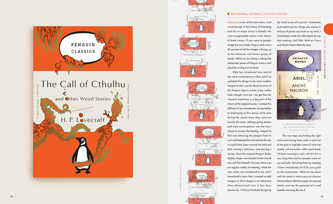 Spread from “Classic Penguin: Cover to Cover”