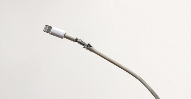 reinforced apple lightning cable