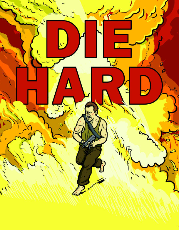 Die Hard Coloring and Activity Book