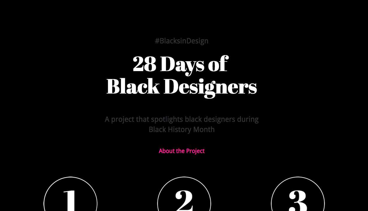 28 Days of Black Designers