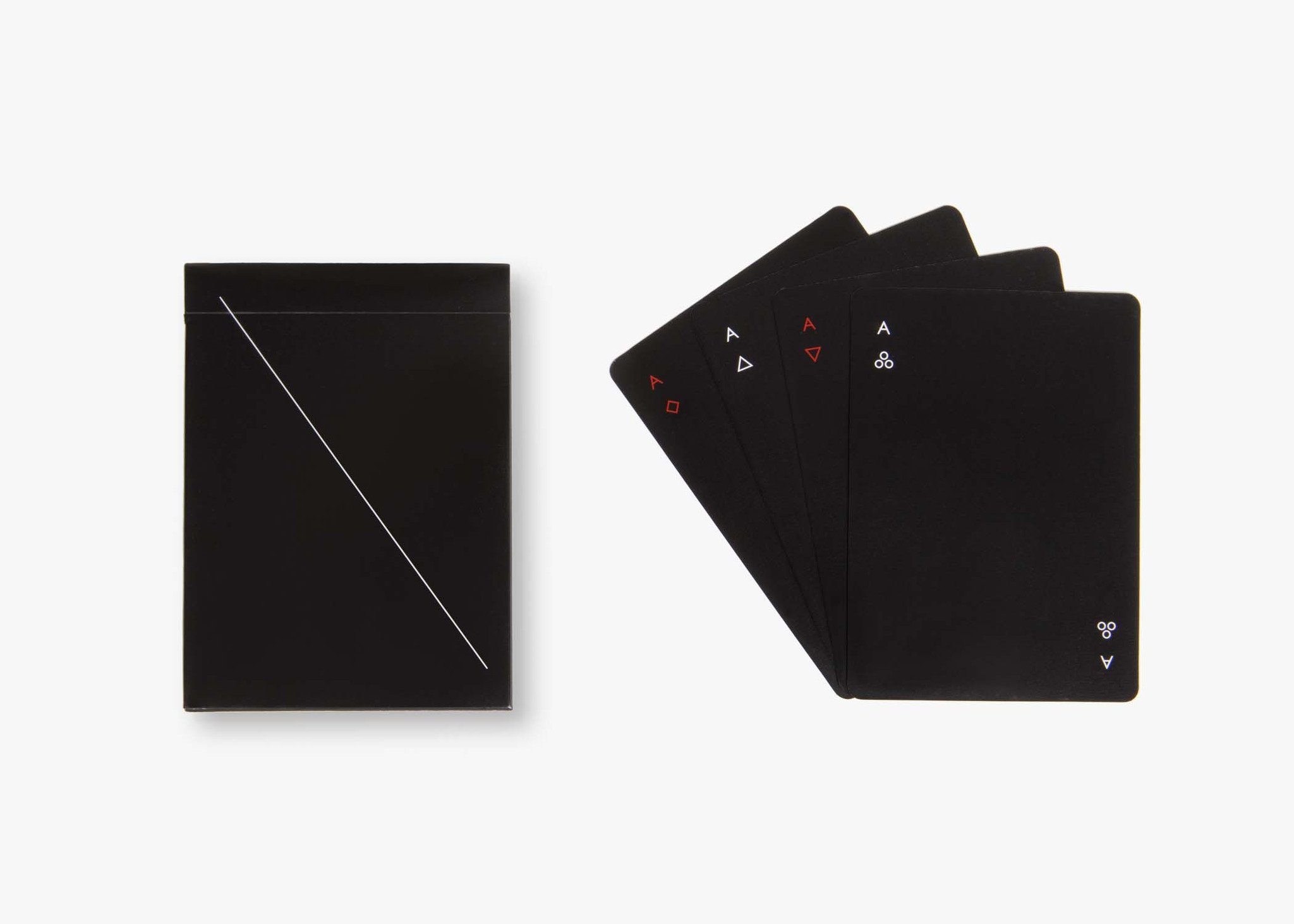 Minim Playing Cards in Black
