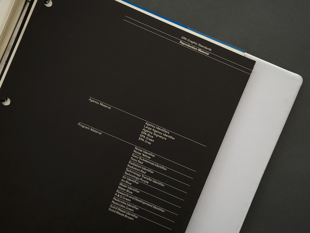 1977 EPA Graphic Standards Manual