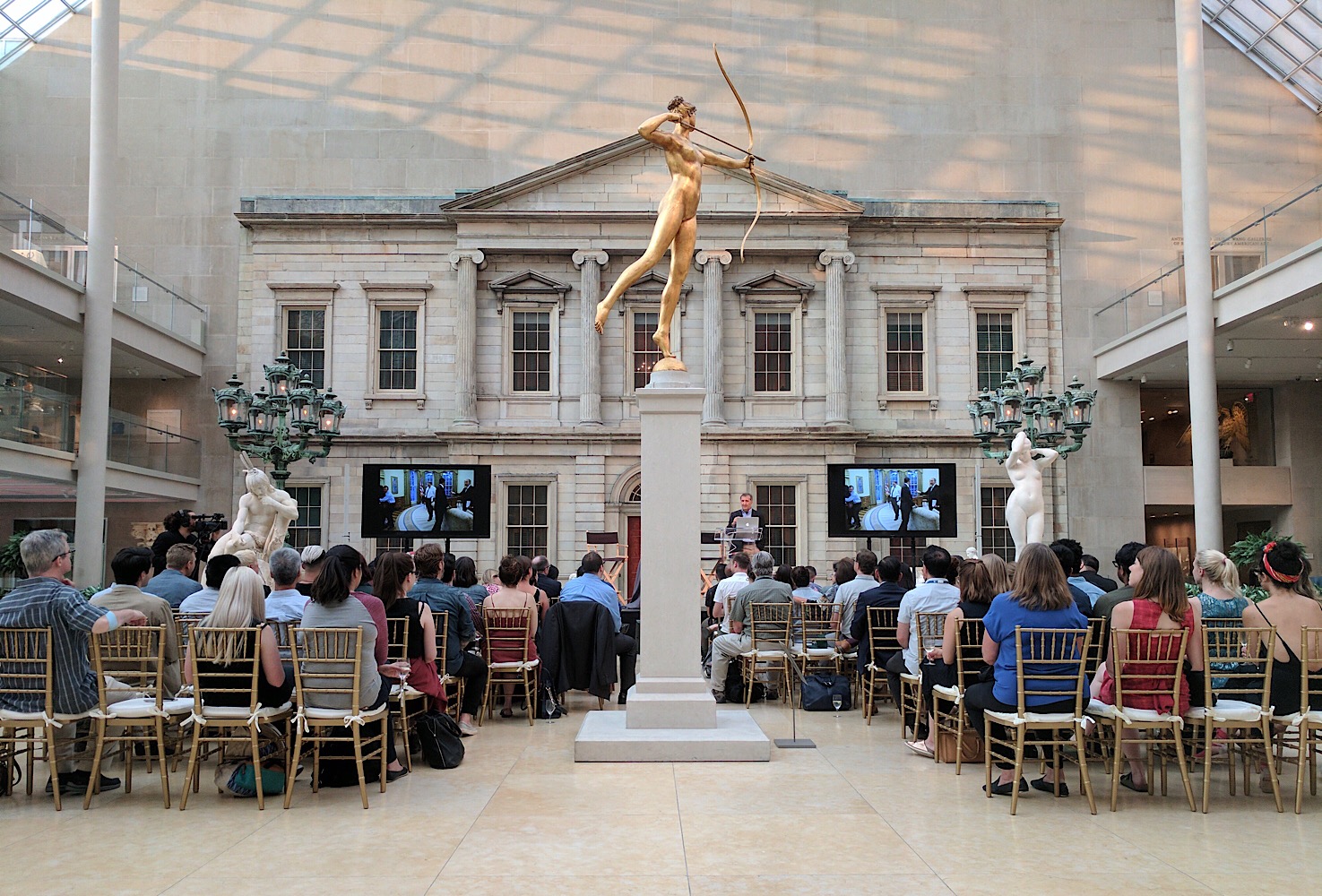 The American Wing Couryard at The Met