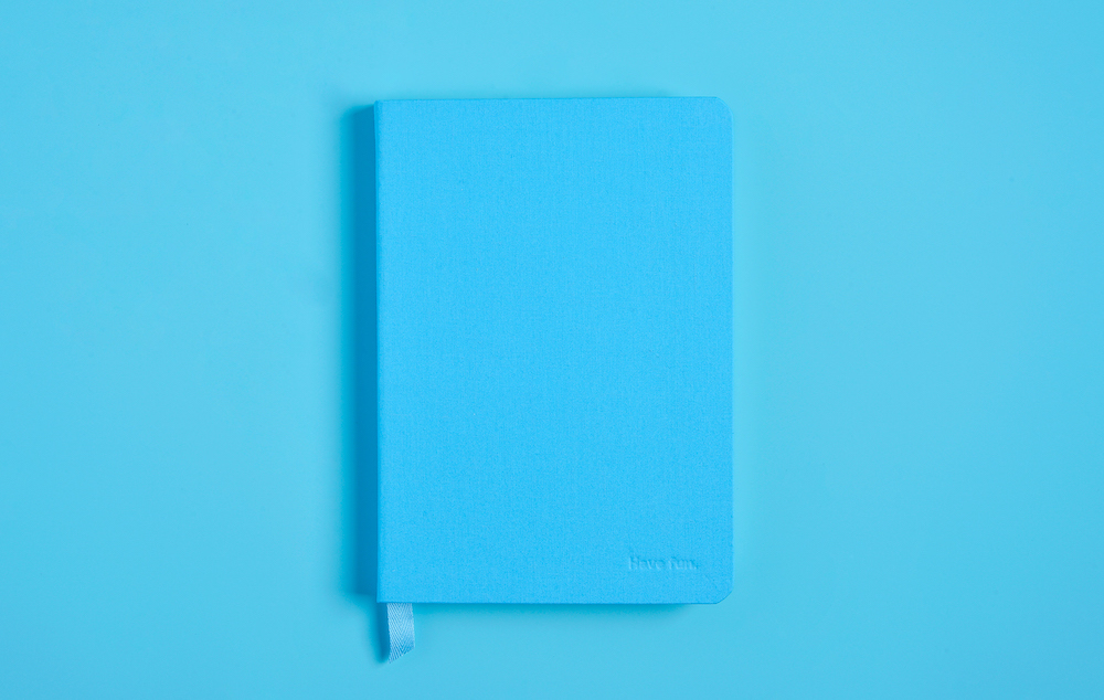 Shot of Closed Unfinish Notebook