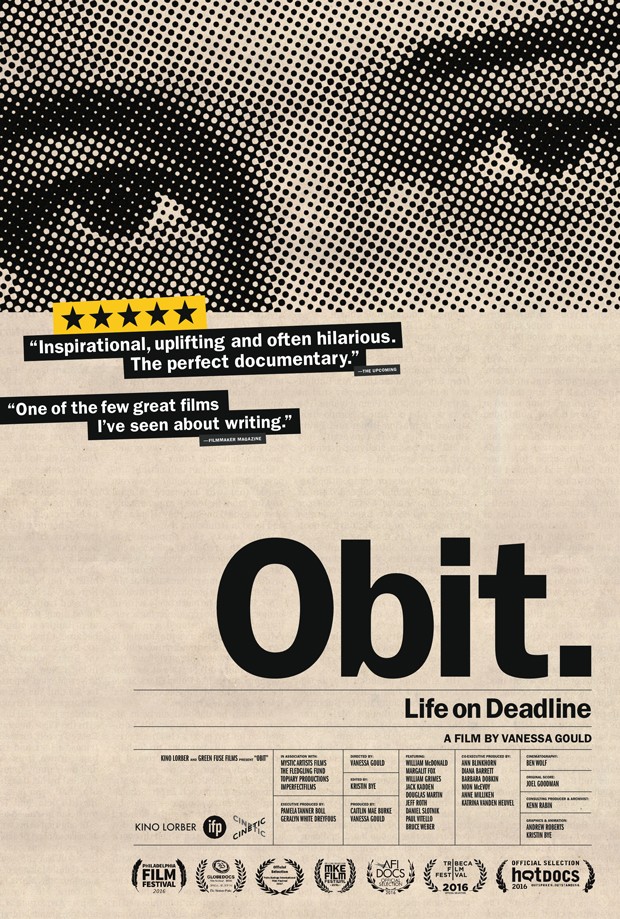 Poster for “Obit.”