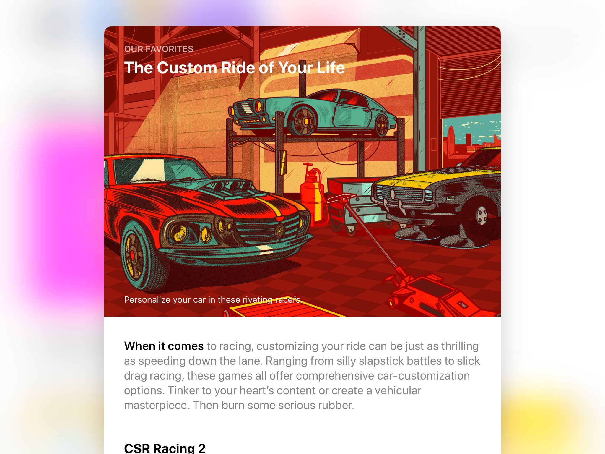 Illustration from the iOS App Store