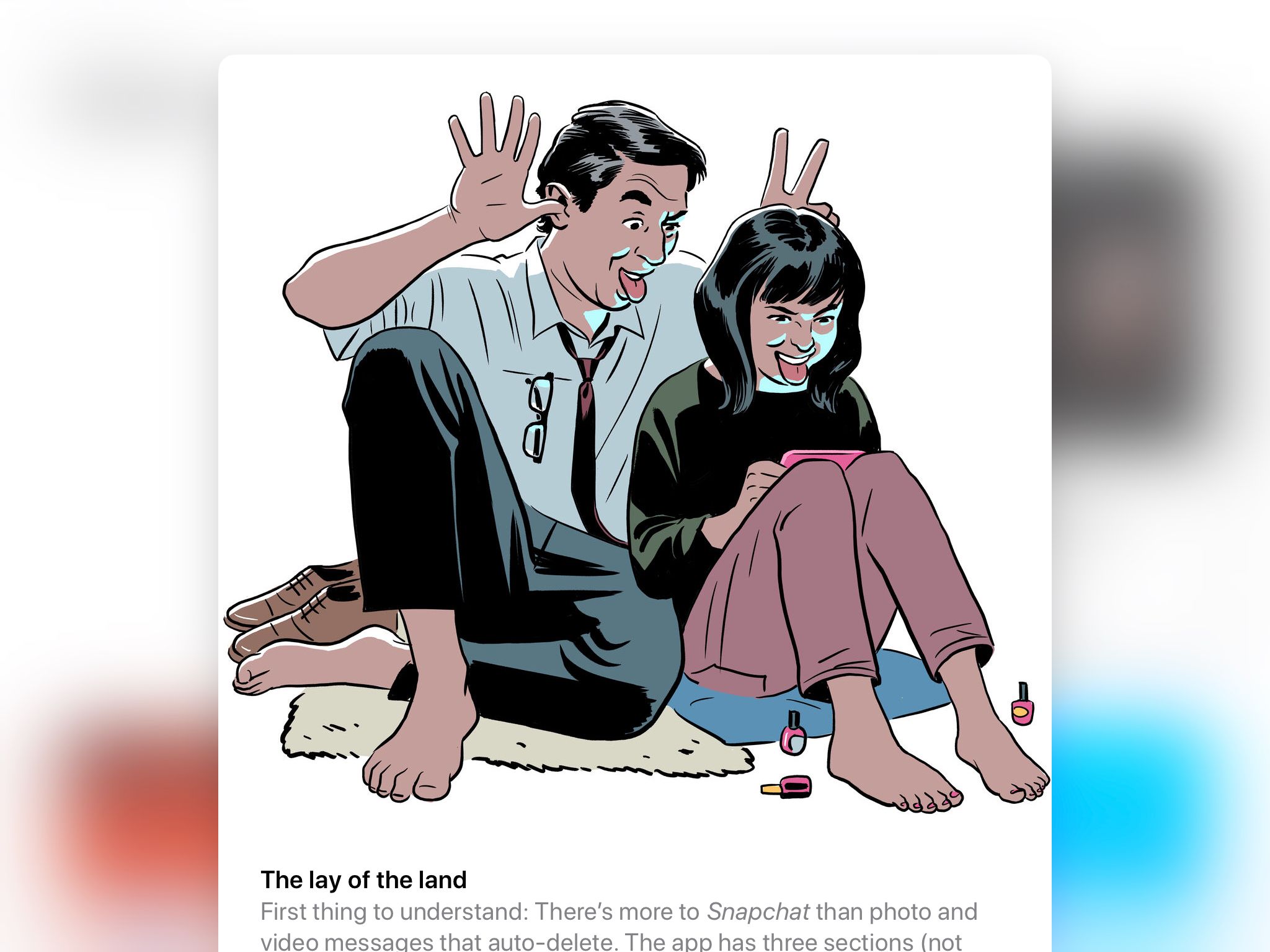 Illustration from the iOS App Store