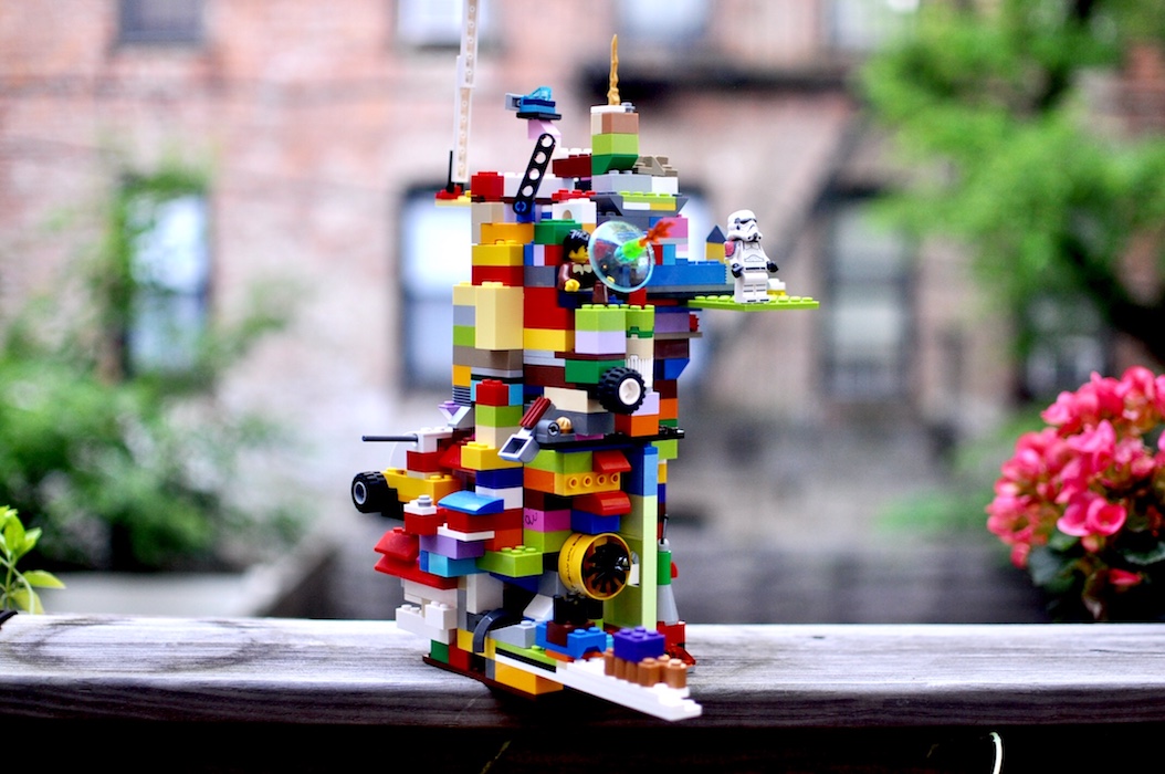 Improvised LEGO Construction